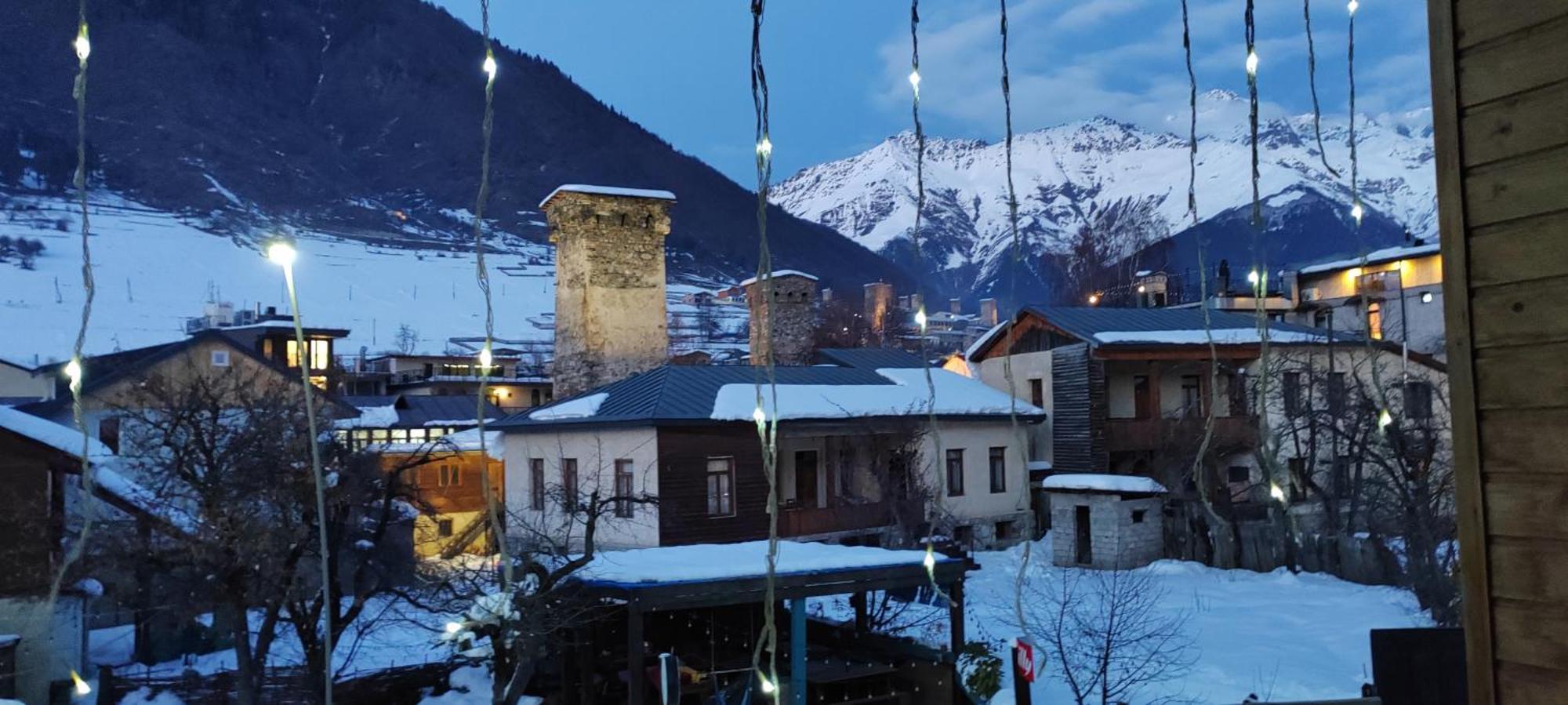 Hotel Svanseti ميستيا المظهر الخارجي الصورة