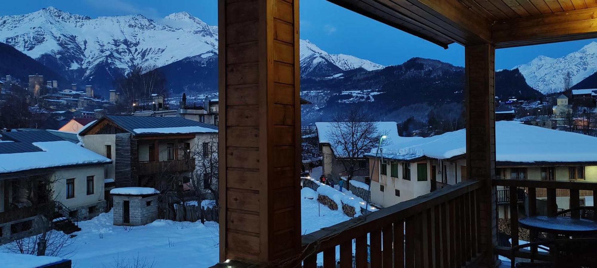 Hotel Svanseti ميستيا المظهر الخارجي الصورة